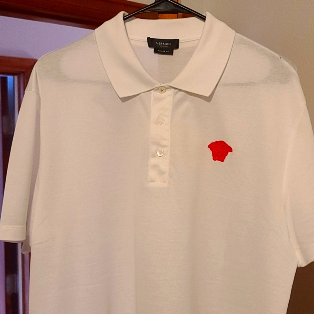 Versace Medusa head polo